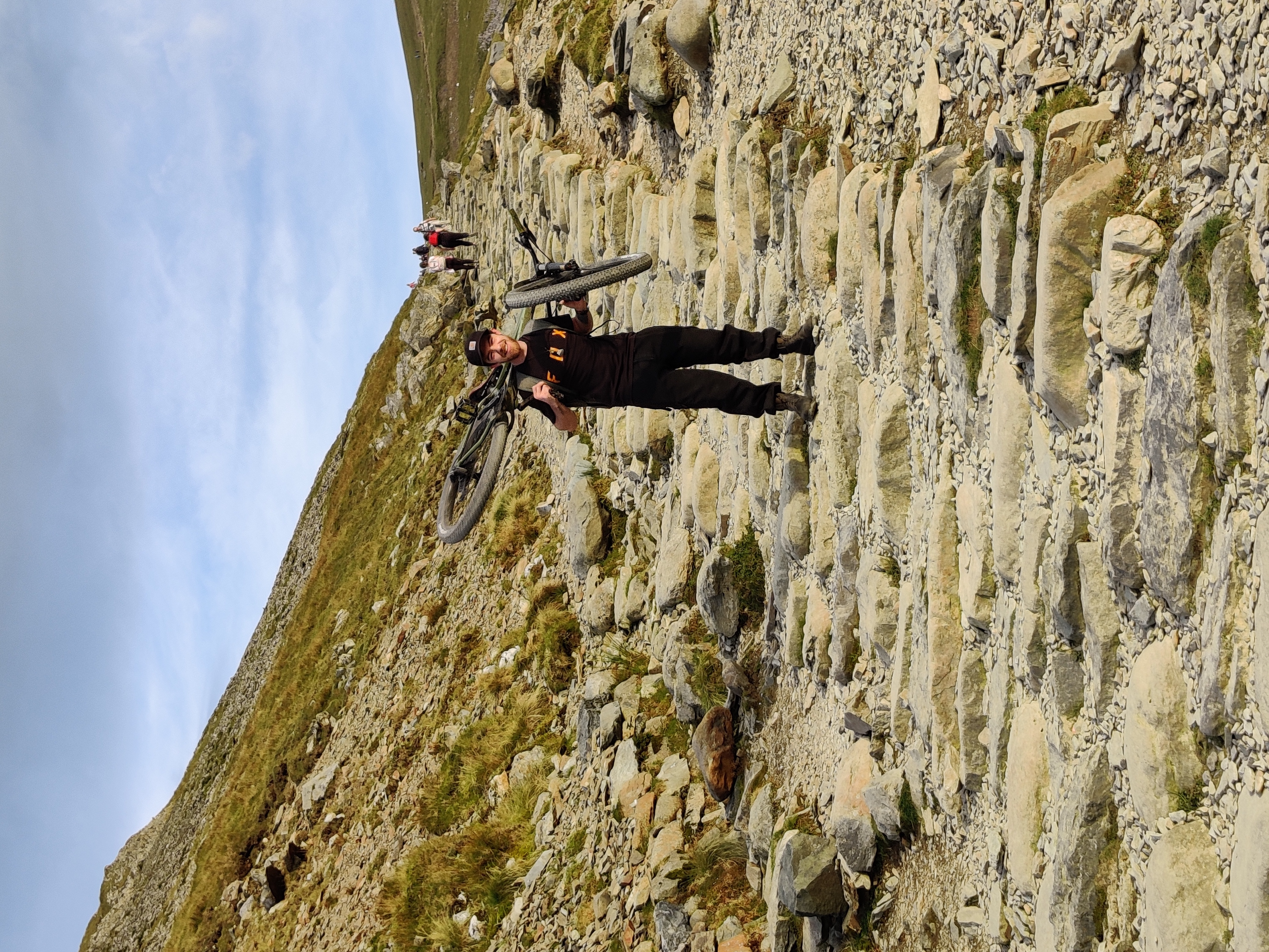 Richard on an adventure