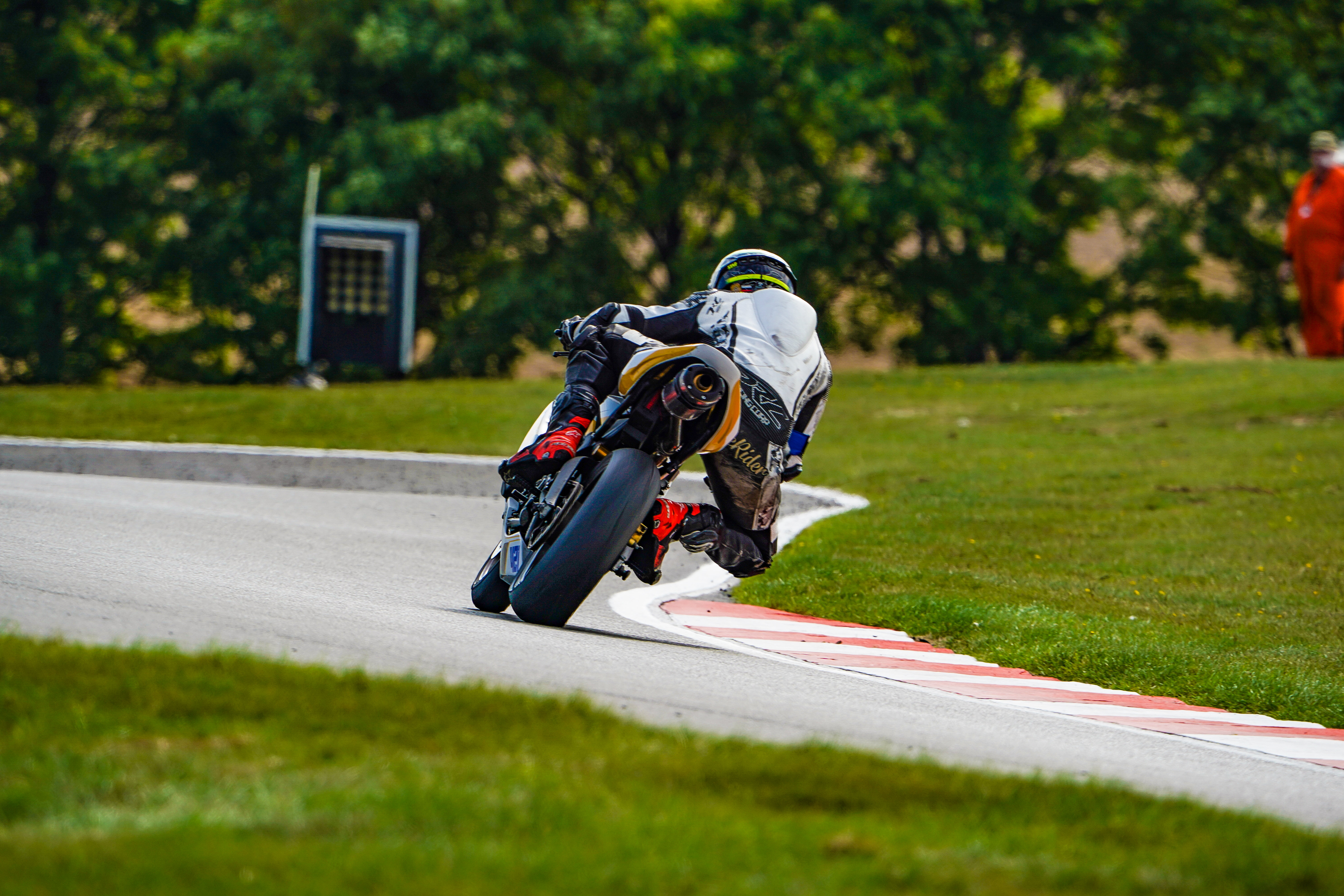 Richard on the track